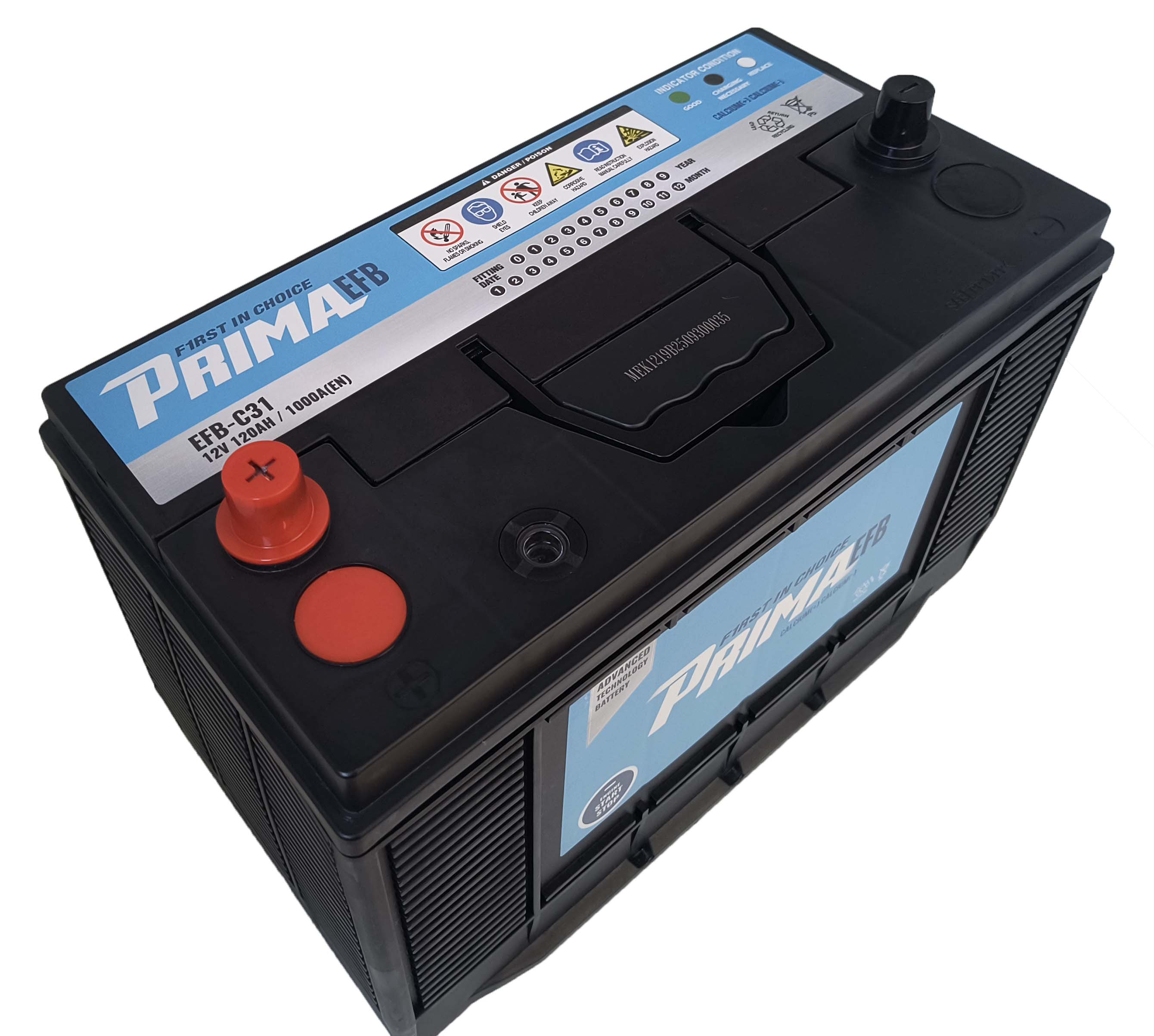 ΜΠΑΤΑΡΙΑ ΦΟΡΤΗΓΟΥ-ΤΡΑΚΤΕΡ 12V 120AH EFB PRIMA 